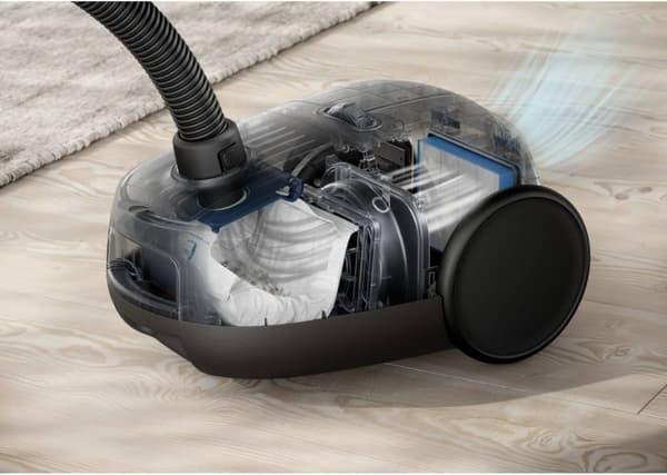 Electrolux Clean 600 EB61C2GRN støvsuger, svart