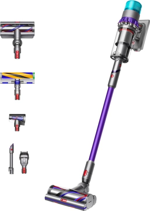 Dyson Gen5 Detect Absolute Iron/Lila HEPA Stick/Handhållen 280W 0,77liter Purppura