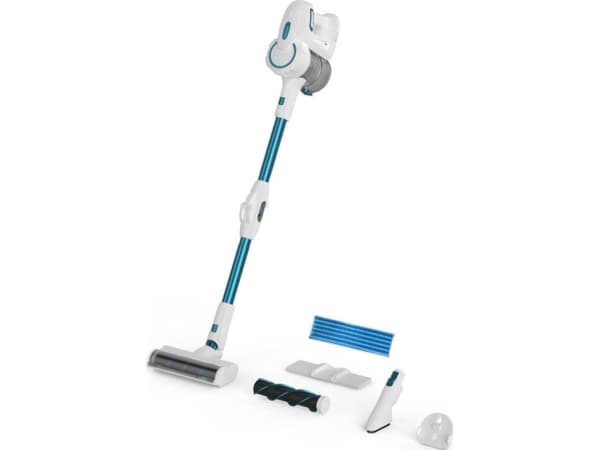 ECG VT 5220 2in1 Flex Clean, Uten pose, Hvit, 0,5 l, Gummi, Tørr, Syklonisk, HEPA Hvit
