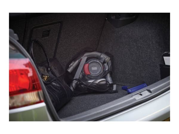 Black+Decker DustBuster Flexi Auto PD1200AV Håndstøvsuger 12,5W 0,56 liter Rød/Grå