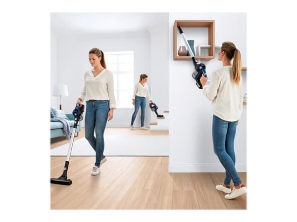 Bosch Unlimited Series | 6 BBS611PCK Stick- och handhållen dammsugare Moonlight Blue