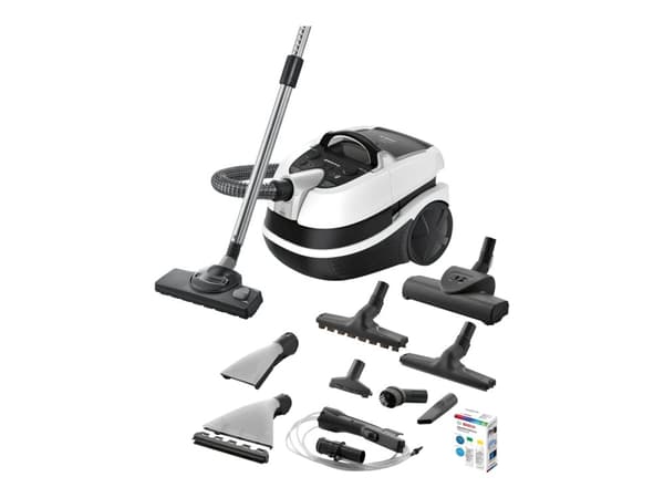 Bosch Series | 4 AquaWash&Clean BWD421PRO Dammsugarbehållare 3,5 liter Vit/svart