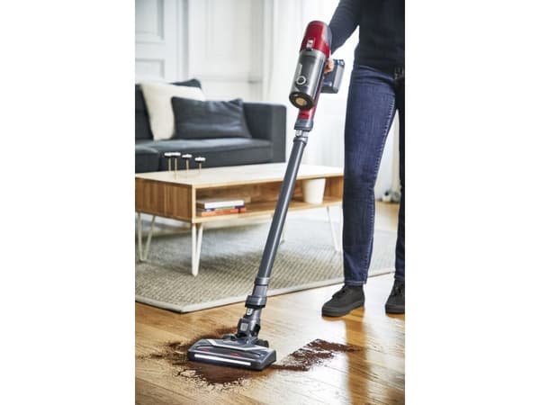 Rowenta X-Pert 6.60 RH6878WO, Pussiton, Punainen, Harmaa, 0,55 L, Suorakulmainen, Kiina, Kuiva
