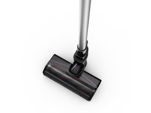 Rowenta RH1129, 2-in-1 stick vacuum, Utan påse, Lila, Gjuten aluminium, 0,4 l, Rektangulär, Kina