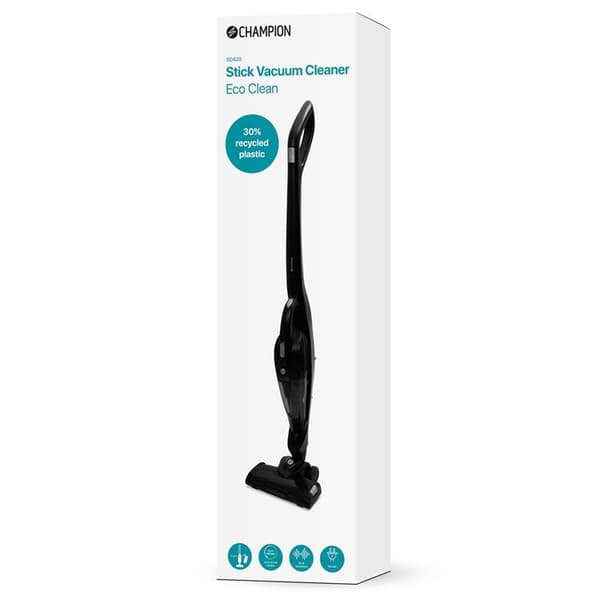 Champion Skaftdammsugare Eco Clean 2in1 120W SD420 - Mattsvart