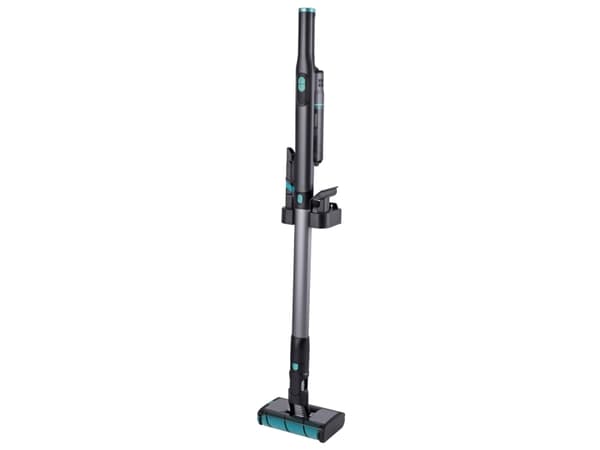 Fakir AS 1480 LT, 2-in-1 stick vacuum, Utan påse, Svart, Blå, Silver, Torr, EPA, Filtrering