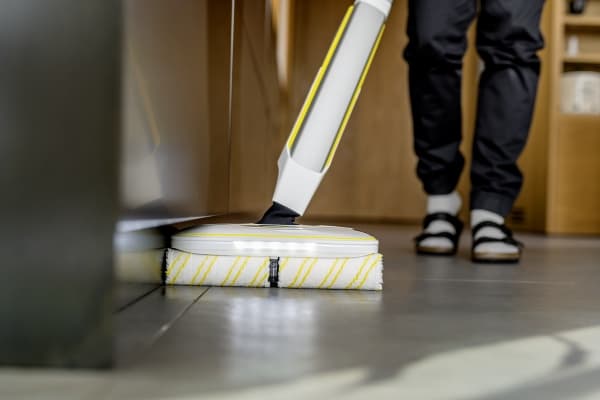 Kärcher FC 8 Smart Signature Line, Elektrisk kvast, Utan påse, Silver, Vit, Gul, 0,4 l, 0,4 l, Våt