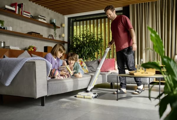 Kärcher FC 8 Smart Signature Line, Elektrisk kvast, Utan påse, Silver, Vit, Gul, 0,4 l, 0,4 l, Våt