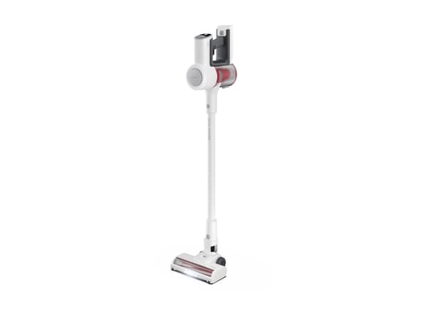 Sharp Dual Power Comfort VC-SV12AEU-W - Dammsugare - skaft/handhållen (2-i-1) - utan påse - 150 W - sladdlös - vit - 2 batterier, laddare medföljer