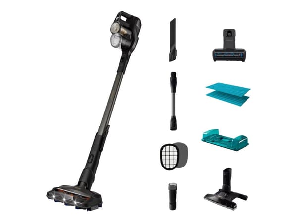 Philips 8000 Series XC8349 Aqua Plus håndholdt støvsuger 0,6 liter svart titan