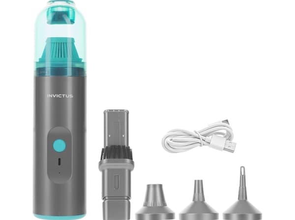 Støvsuger Genius INVICTUS ONE HOME 2in1 Håndstaubsauger/Luftpumpe Sett 8tlg.