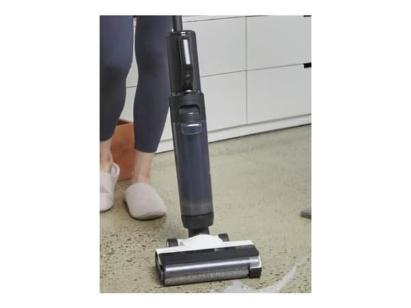 Tineco FLOOR ONE S5 Combo Plus - Støvsuger - pinne/håndholdt (2-i-1) - uten pose - uten kabel - blå inkludert lader Sort, Hvit
