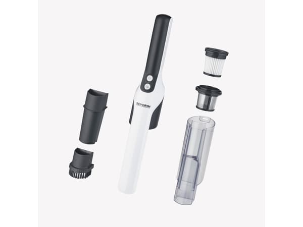 Severin HV 7140, Tørr, 120 W, 79 dB, Uten pose, Sort, Hvit, 0,2 l