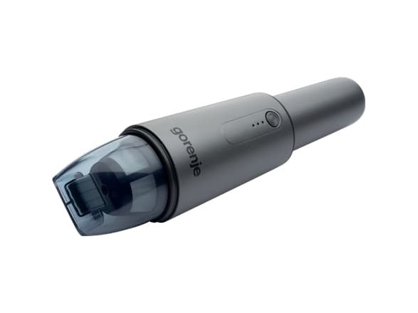 Gorenje MVC72HGA - Støvsuger - håndholdt - uten pose - 70 W - uten kabel - antrasitt - 1 batteri, inkludert lader