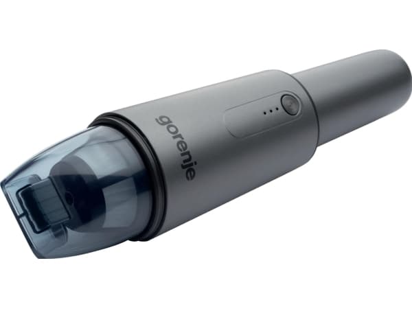 Gorenje MVC72HGA - Støvsuger - håndholdt - uten pose - 70 W - uten kabel - antrasitt - 1 batteri, inkludert lader
