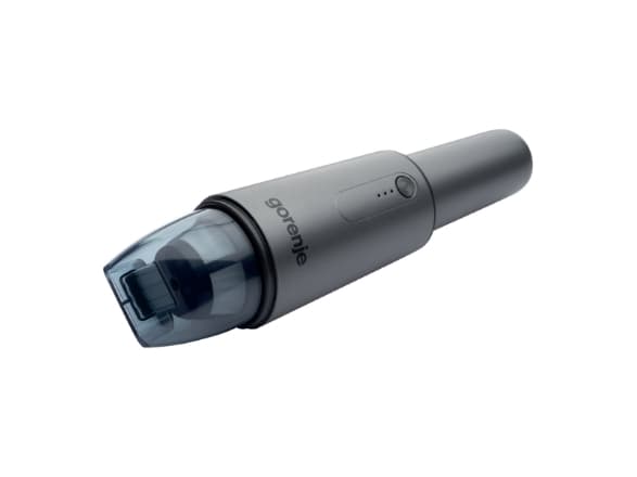 Gorenje MVC72HGA - Støvsuger - håndholdt - uten pose - 70 W - uten kabel - antrasitt - 1 batteri, inkludert lader