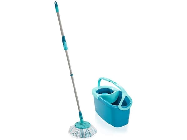 LEIFHEIT Gridas uzkopsanas komplekts Rotation Disc Mop Ergo + gr. mazg. lidz. Power Cleaner 1L 55414