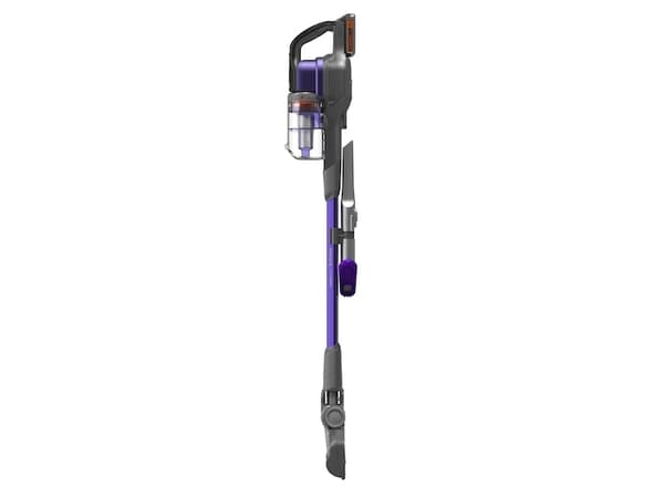 Black & Decker BDPSE1815P-QW, 2-i-1 stangstøvsuger, Poseløs, Lilla, 0,65 L, Dry, Batteri