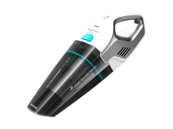 Cecotec Conga Immortal ExtremeSuction 7.4V Hand, Tørr & våt, Allergifilter, Syklonisk/filtrering, Gulvoverflater, Teppe, Hardt Gulv, Trappetrinn, Møb Sort, Hvit