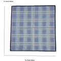 Pikkukuva 2 / 6: Lollanda 6-pack miesten nenäliina – 100% puuvillainen miesten nenäliinasetti 40×40 cm, uudelleenkäytettävät nenäliinat miehille
