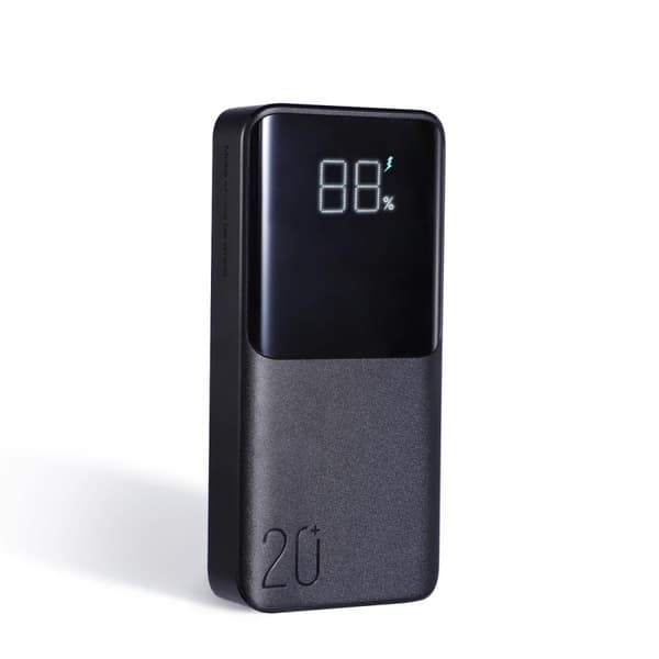SiGN Super Charge LED Powerbank 20.000mAh, 22.5W - Svart