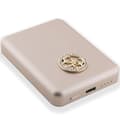 Miniatyrbild 4 av 5: Guess Magsafe Powerbank 5000mAh 15W 4G Strassed Metal Logo - Guld