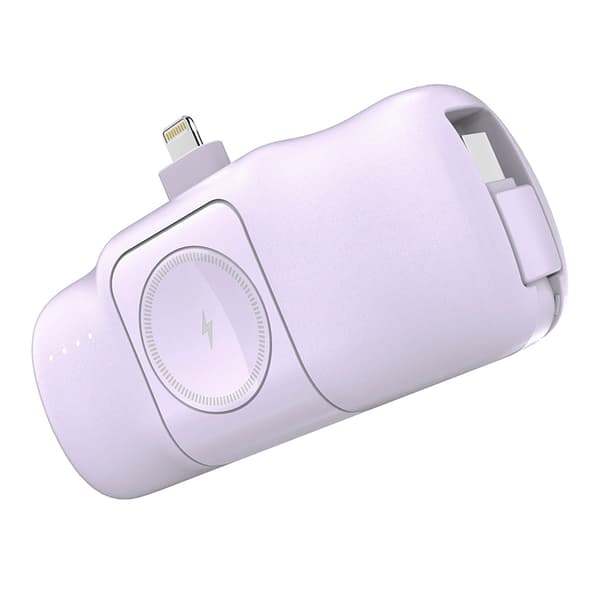Wozinsky Lightning Mini Powerbank 15W 5000mAh - Lila