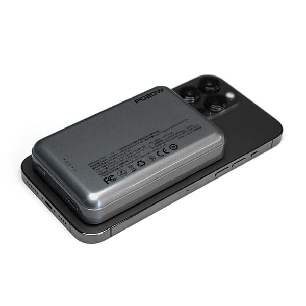 Dudao Powerbank 10000mAh med Trådlös Laddare 20W - Svart