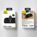 Miniatyrbild 6 av 6: Dudao Mini Powerbank 5000mAh med Lightning kontakt - Svart