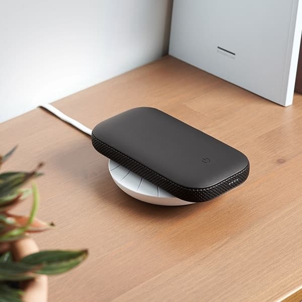 Lexon Trådlös PowerBank 5000mAh med Bluetooth-Högtalare - Svart
