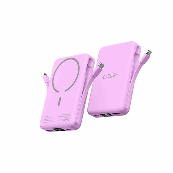 Tech-Protect Magsafe Powerbank 10000mAh PB31 LifeMag - Lavender