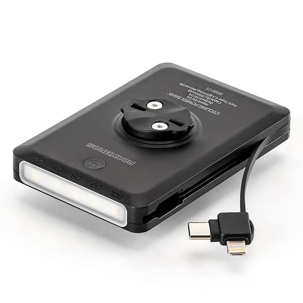 Rockbros Främre Cykelljus med Powerbank 5000mAh 150lm - Svart