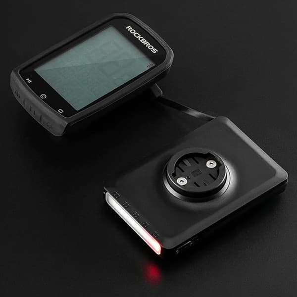 Rockbros Främre Cykelljus med Powerbank 5000mAh 150lm - Svart