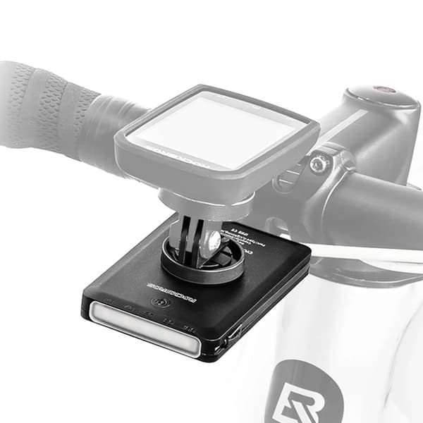 Rockbros Främre Cykelljus med Powerbank 5000mAh 150lm - Svart