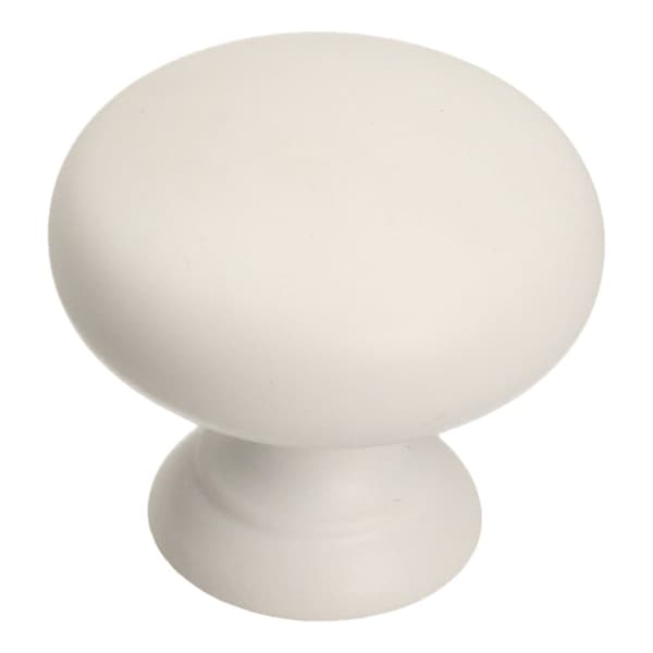 Knap GN13, Soft Touch - hvid