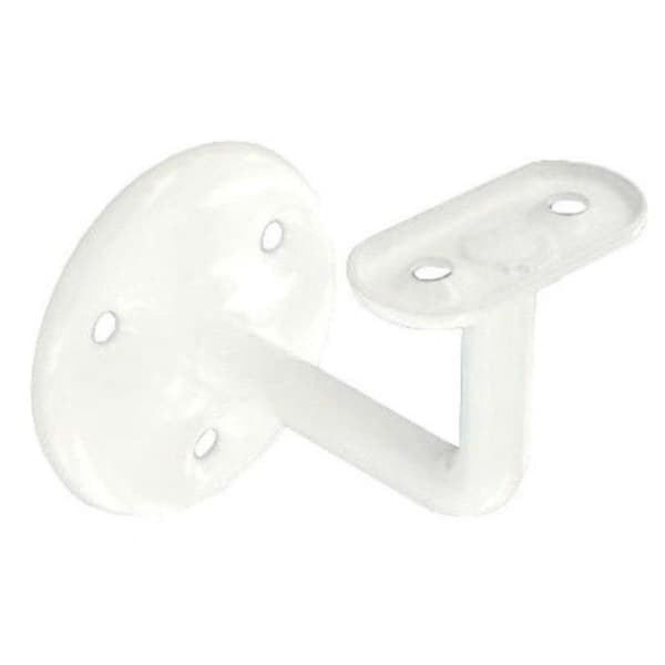 Securit Handrail Bracket White 6.3cm