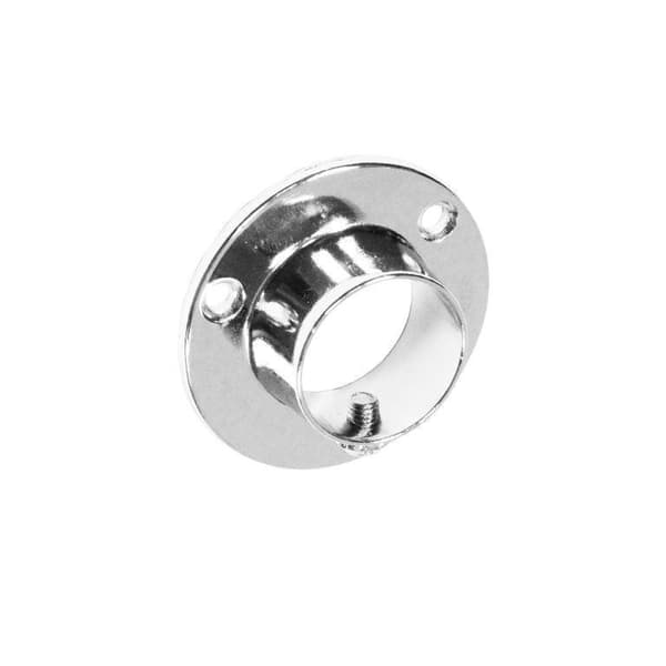 Securit Kromuttag (förpackning med 2 st) Silver 25mm