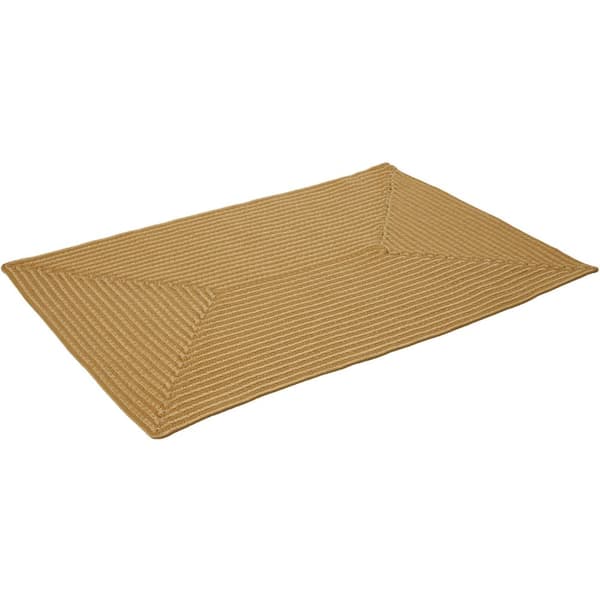 Flettet gulvtæppe Raya i jute-look, til indendørs og udendørs - 60 x 90 cm