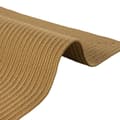 Miniatyrbillede 7 af 8: Flettet gulvtæppe Raya i jute-look, til indendørs og udendørs - 60 x 90 cm