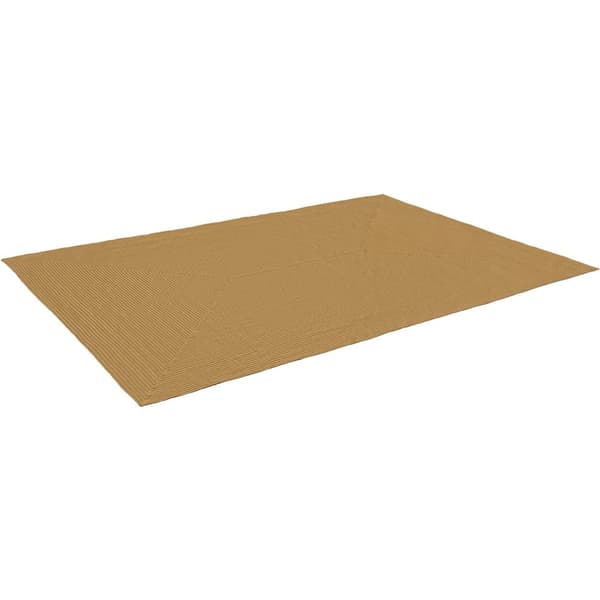Flettet gulvtæppe Raya i jute-look, til indendørs og udendørs - 200 x 290 cm