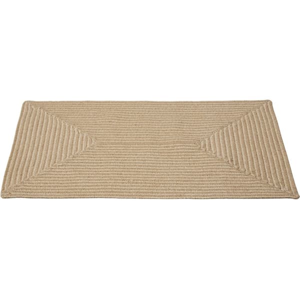 Flettet gulvtæppe Vibe af jute, boho-stil - 60 x 90 cm