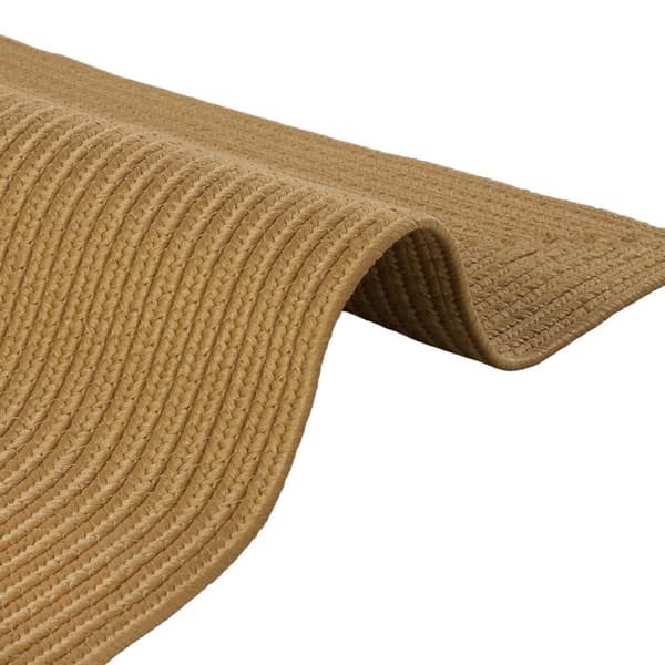 Flettet gulvtæppe Raya i jute-look, til indendørs og udendørs - 120 x 170 cm