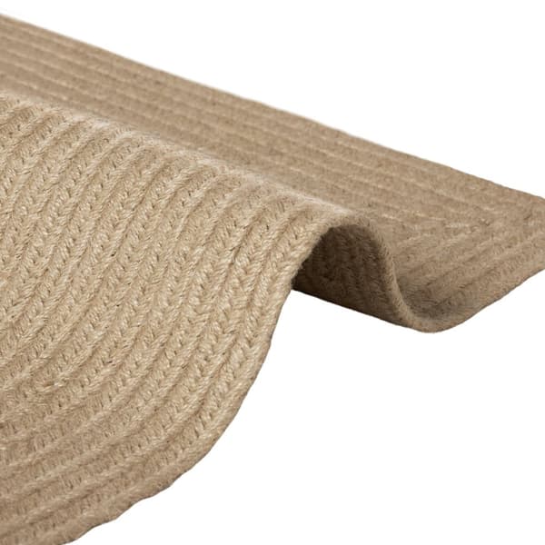 Flettet gulvtæppe Vibe af jute, boho-stil - 200 x 290 cm