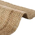Miniatyrbillede 7 af 7: Håndvævet gulvtæppe Glim af jute, boho-stil - 160 x 230 cm
