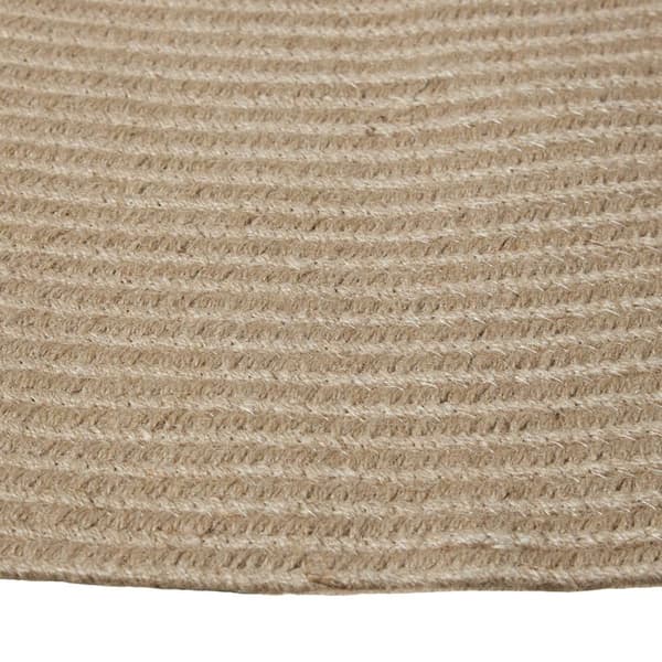 Flettet gulvtæppe Vibe af jute- og kunststof fibre - brun
