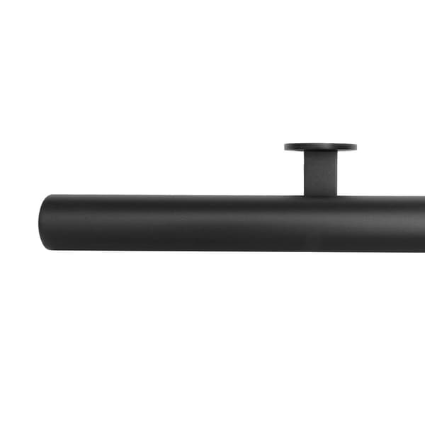 Sort gelænder 100 cm + 2 holdere