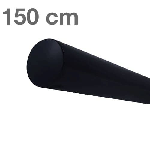 Svart räcke 150 cm