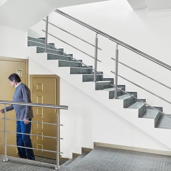 Trappräcke - XMTECH - 100 cm - Rostfritt stål - Justerbar vinkel - Inomhus &amp; utomhus