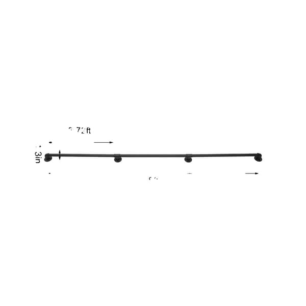 Trappegelænder, Holdbar Galvaniseret Jernkonstruktion, Elegant Design,8ft