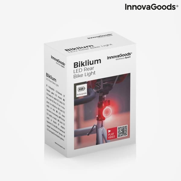 Bakre LED -lampa för cykel Biklium InnovaGoods